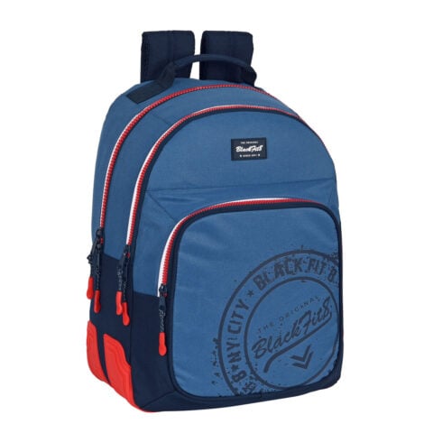 Σχολική Τσάντα BlackFit8 Stamp Μπλε