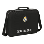 Σχολική Τσάντα Real Madrid C.F. Corporativa Μαύρο (38 x 28 x 6 cm)
