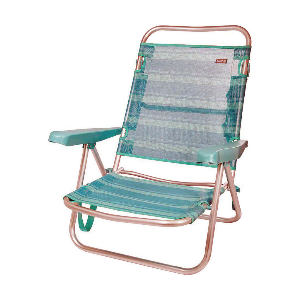πτυσσόμενη καρέκλα Colorbaby Mediterran 47 x 48 x 80 cm Τυρκουάζ Λευκό