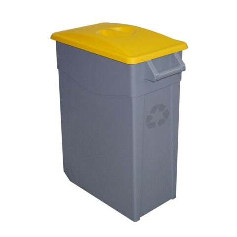Κάδος Απορριμμάτων για Ανακύκλωση Denox 65 L Κίτρινο
