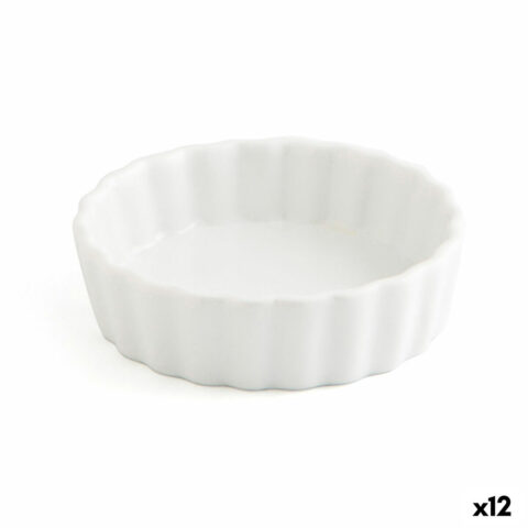 Δίσκος για σνακ Quid Gastro Fun Λευκό Κεραμικά (12 Μονάδες)