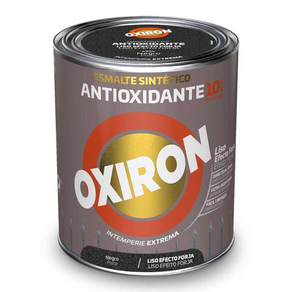 Συνθετικό σμάλτο Oxiron Titan 5809097 Μαύρο 750 ml Αντιοξειδωτική