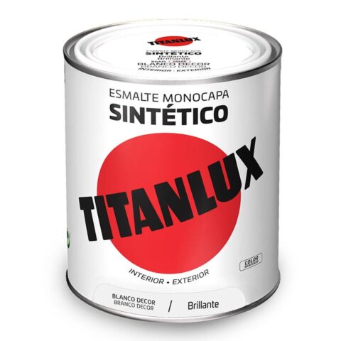 Συνθετικό σμάλτο Titanlux 5809019 Λευκό 750 ml