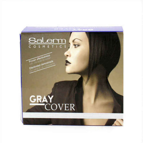 Αμπούλες για το Κάλυμμα των Γκρίζων Μαλλιών Gray Cover Salerm Gray Cover (12 x 5 ml)