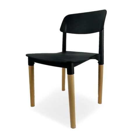 Καρέκλα Versa Μαύρο 45 x 76 x 42 cm