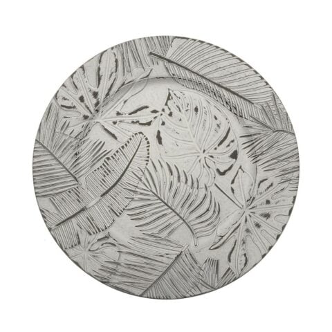 Ρηχό Πιάτο Versa Φύλλα Πλαστική ύλη 33 x 33 cm