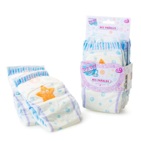 Αξεσουάρ κούκλας Berjuan Baby Susu Diapers Set
