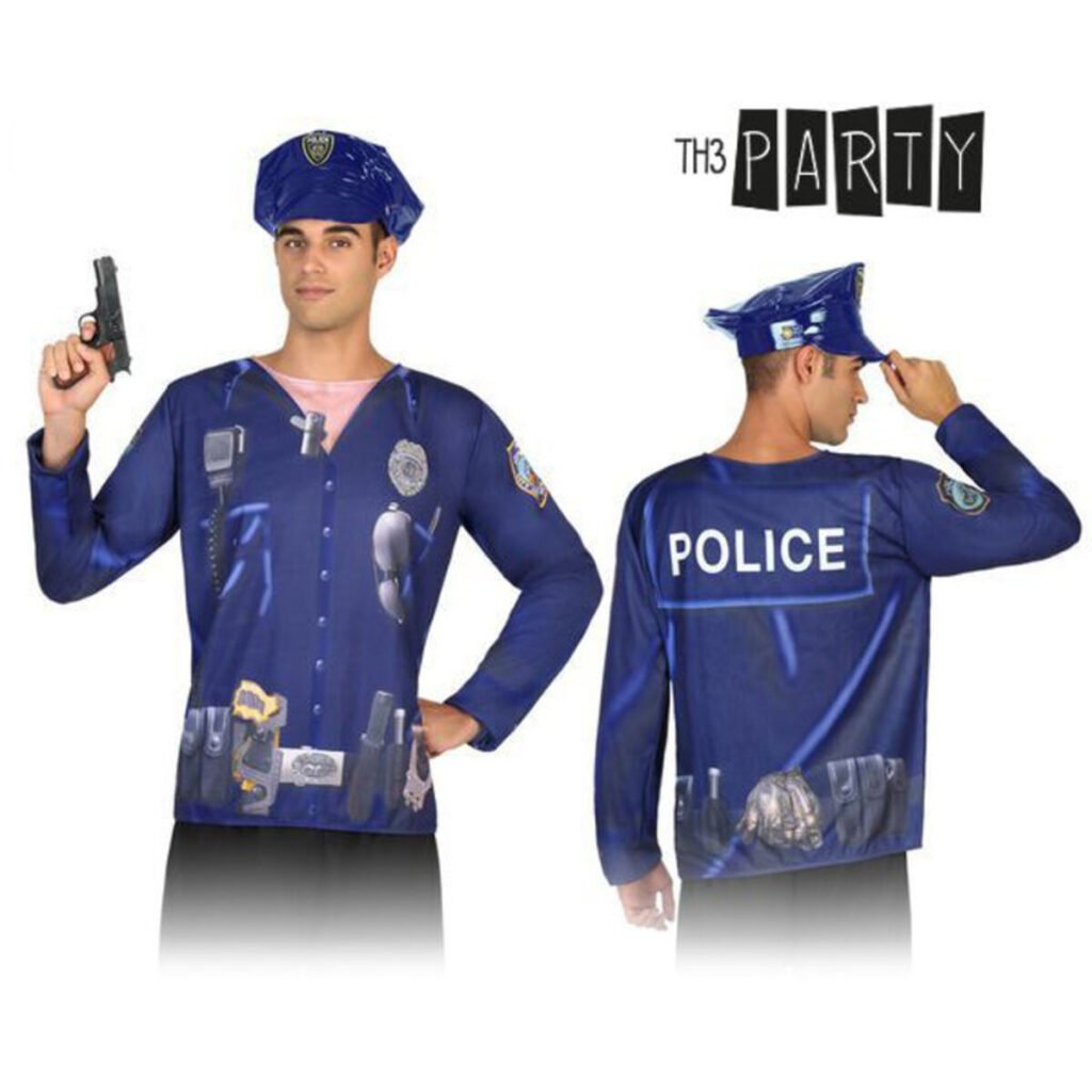 T-shirt για ενήλικες 7598 Άνδρας Αστυνόμος