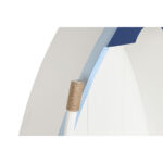 Ράφια DKD Home Decor 76 x 29 x 133 cm Έλατο Σχοινί Λευκό Sky μπλε Ναυτικό Μπλε Ξύλο MDF