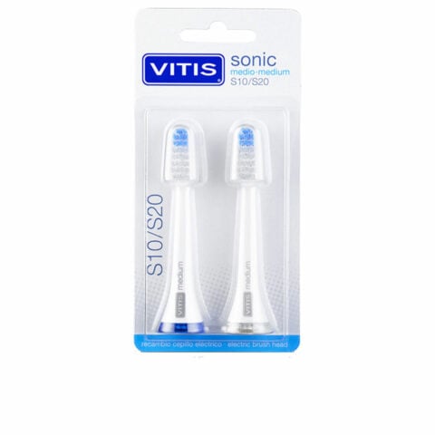 Ανταλλακτικό Ηλεκτρικής Οδοντόβουρτσας Vitis Sonic S10/S20 x2