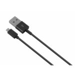 Καλώδιο USB σε Micro USB Contact 1 m Μαύρο