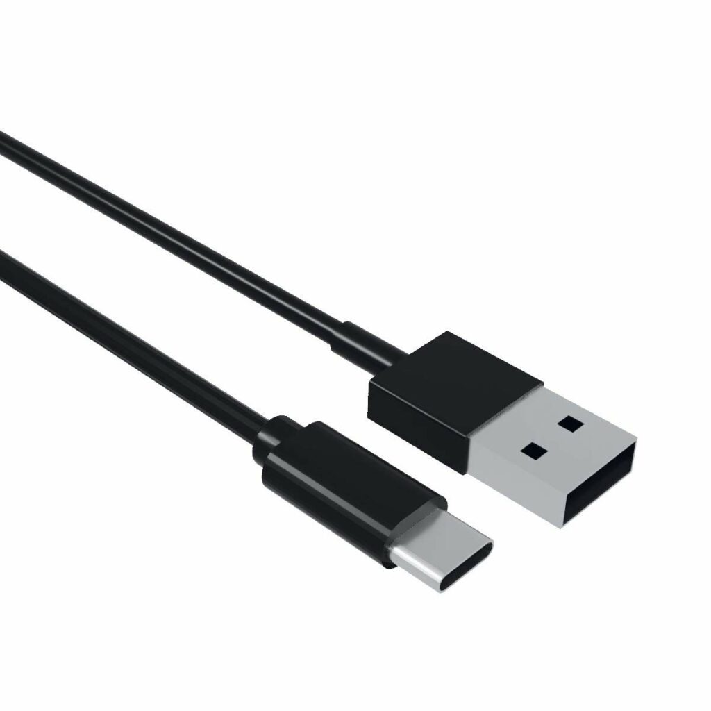 Καλώδιο USB A σε USB C Contact (1 m) Μαύρο