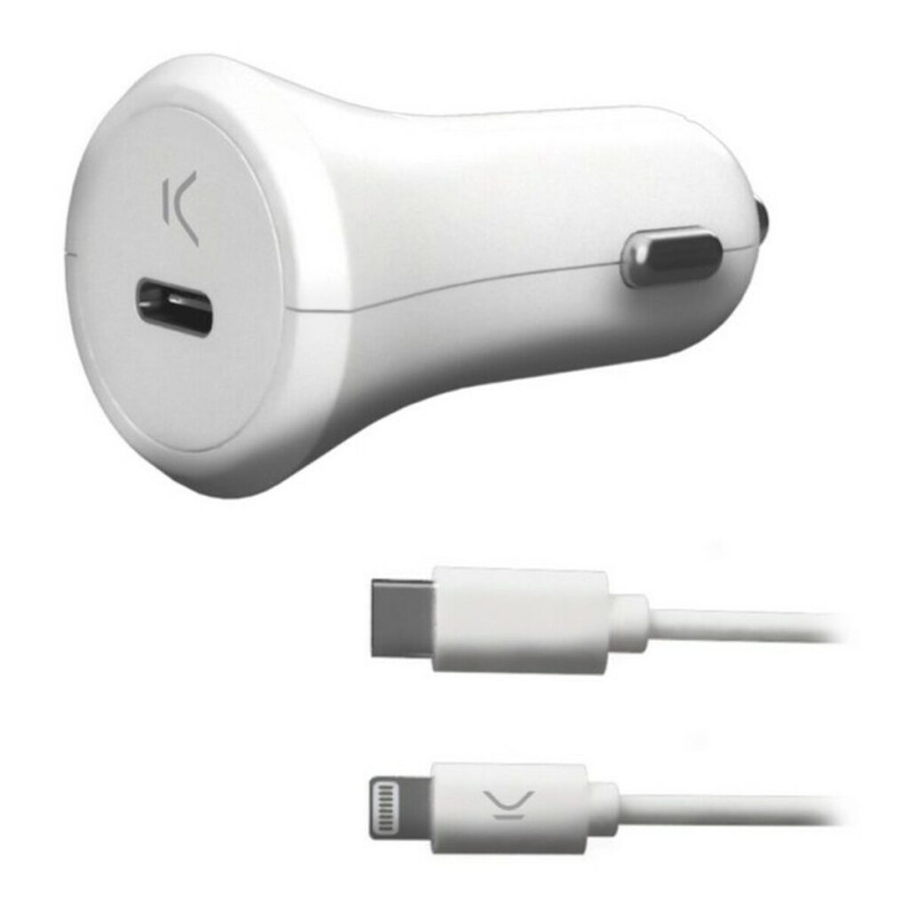 USB Φορτιστής Αυτοκινήτου KSIX Apple-compatible 18W