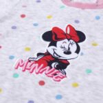 Ολόσωμο Μακρομάνικο για Μωρά Minnie Mouse Γκρι