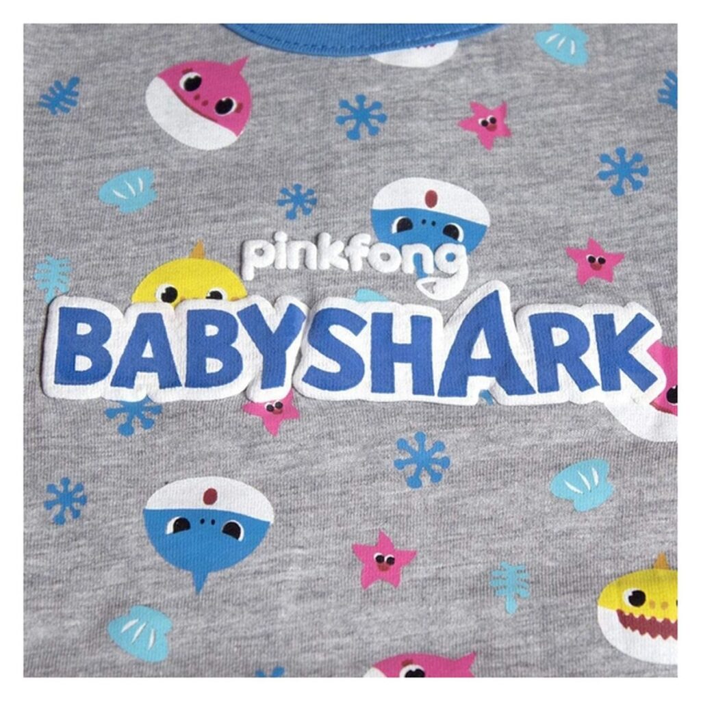 Ολόσωμο Κοντομάνικο για Μωρά Baby Shark