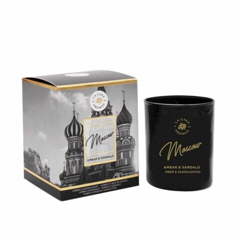 Αρωματικό Κερί La Casa de los Aromas Moscow Κεχριμπάρι Σανταλόξυλο (140 g)