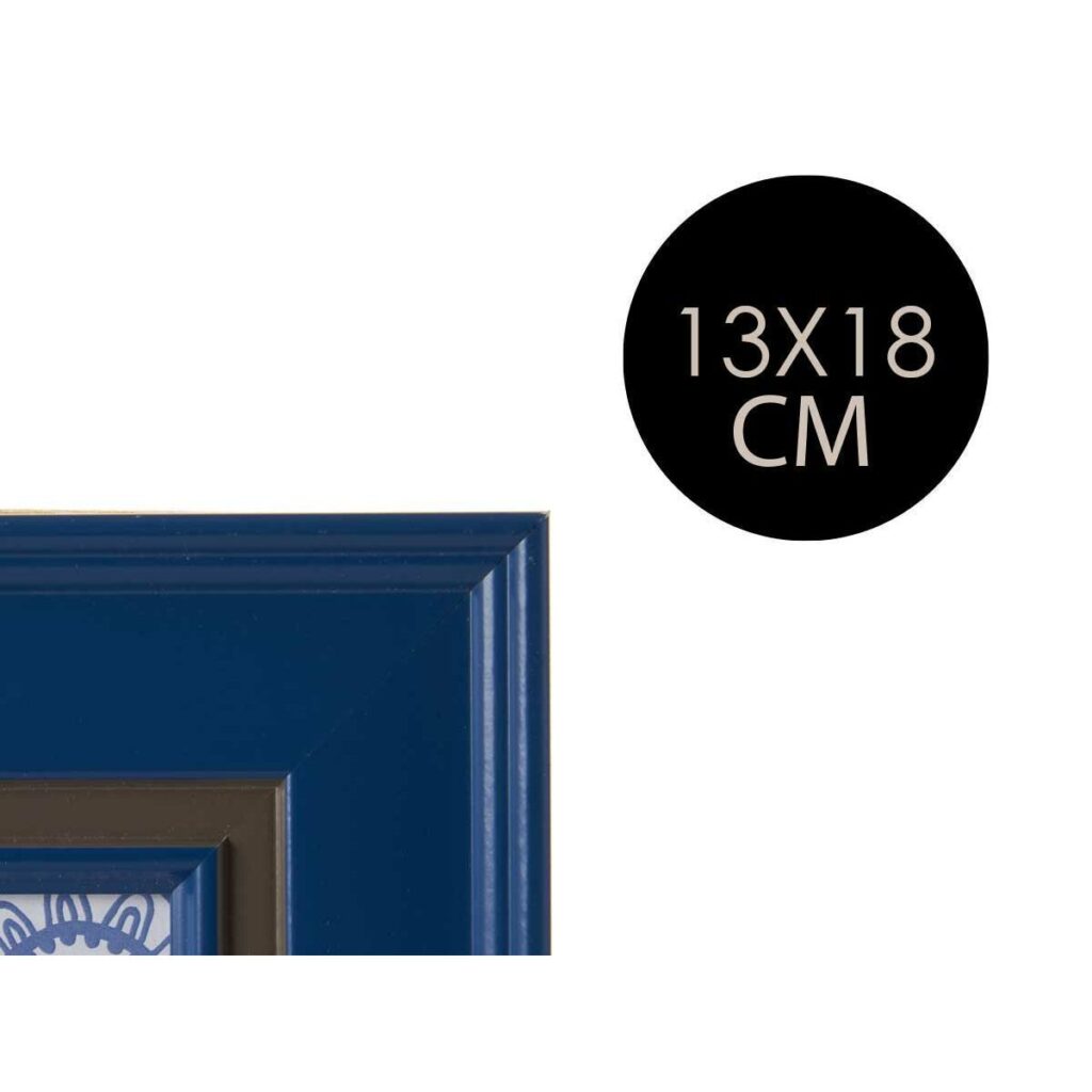 Κορνίζα Κρυστάλλινο Μπλε Πλαστική ύλη 21 x 26 x 2 cm