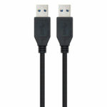 Καλώδιο USB 3.0 A σε USB A NANOCABLE 10.01.1002 Μαύρο