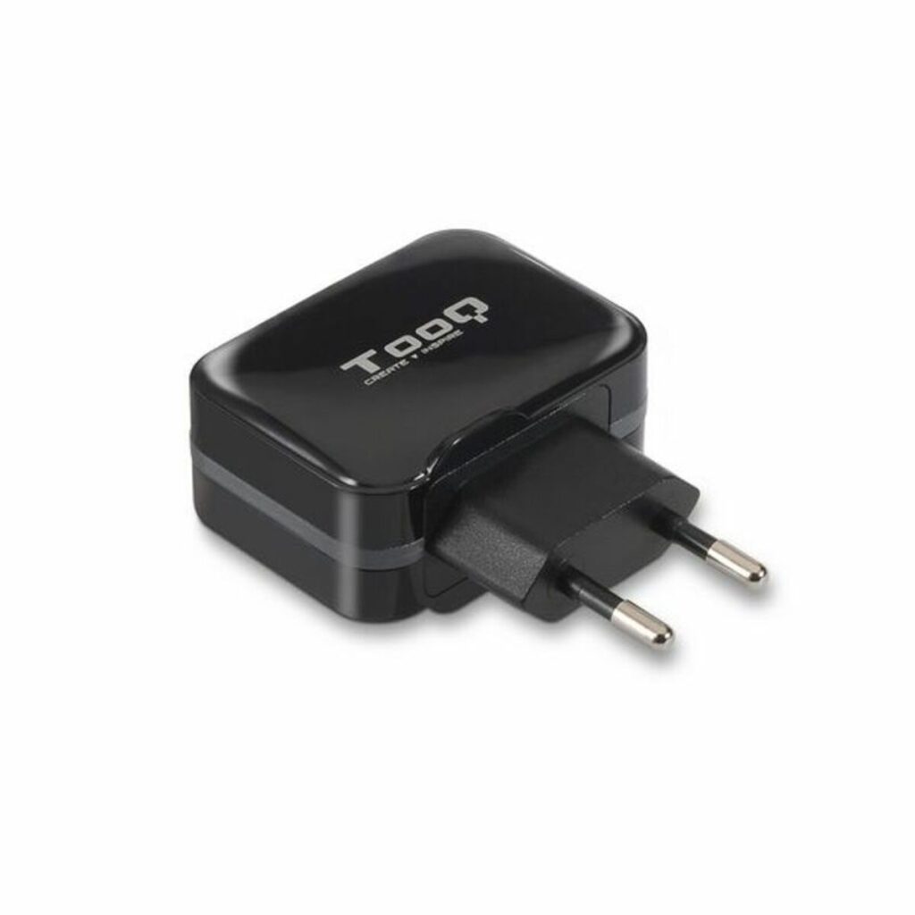Φορτιστής Τοίχου TooQ AATCAT0149 USB x 2 17W Μαύρο