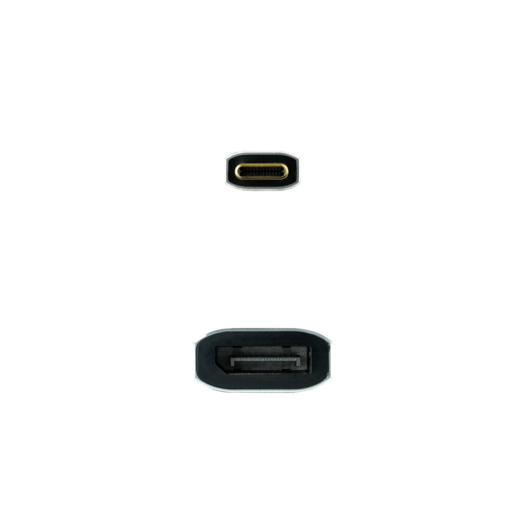 Αντάπτορας USB C σε DisplayPort NANOCABLE 10.16.4104-G Γκρι 15 cm 8K Ultra HD