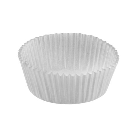 Καλούπια για Muffins Algon Λευκό Αναλώσιμα 14 x 2