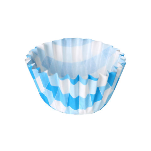 Καλούπια για Muffins Algon Ρίγες Μπλε Αναλώσιμα 5 x 3