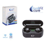 Ασύρματα Ακουστικά LongFit Care Bluetooth Μαύρο