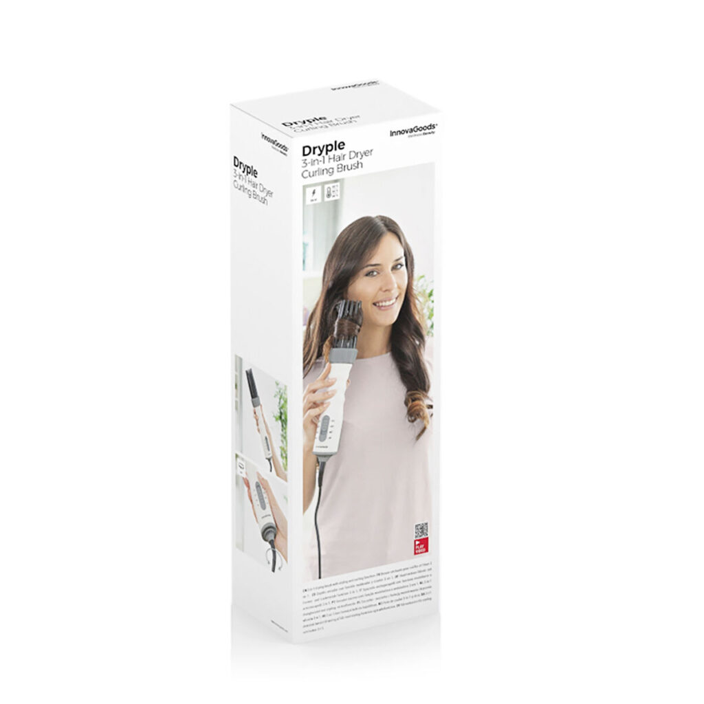 Styler και Πιστολάκι Μαλλιών 3 σε 1 Dryple InnovaGoods 550 W