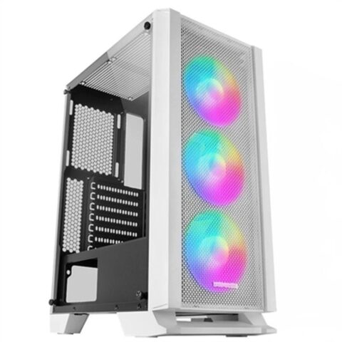 Κουτί Μέσος Πύργος ATX Mars Gaming MCC Λευκό RGB