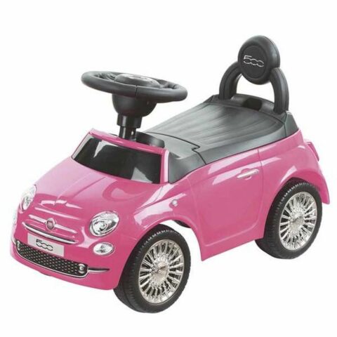 Αυτοκινητάκι RIDE ON CAR FIAT 500 PINK Ροζ