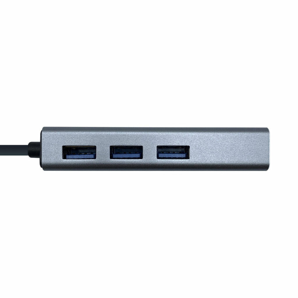 USB Hub Aisens Conversor USB 3.0 a ethernet gigabit 10/100/1000 Mbps + Hub 3 x USB 3.0