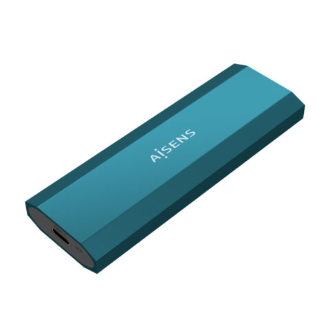 Θήκη Σκληρού Δίσκου Aisens ASM2-019BLU USB Μπλε USB-C USB 3.2 Gen 2 (3.1 Gen 2)