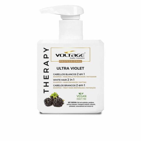 Σαμπουάν για Ξανθά Μαλλιά ή Γκρι Voltage Therapy Ultra Violet 2 σε 1 500 ml