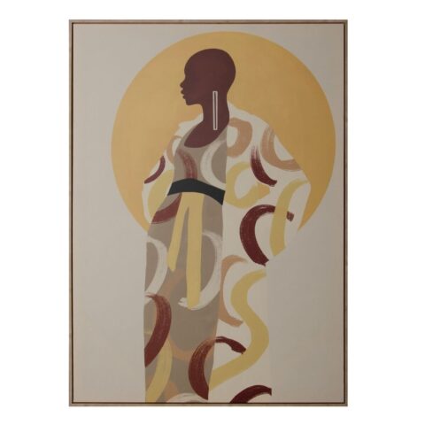 Καμβάς Γυναίκα 100 x 4 x 140 cm Αφρικάνα