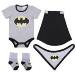 Σετ Δώρω για το Μωρό  Batman 4 Τεμάχια