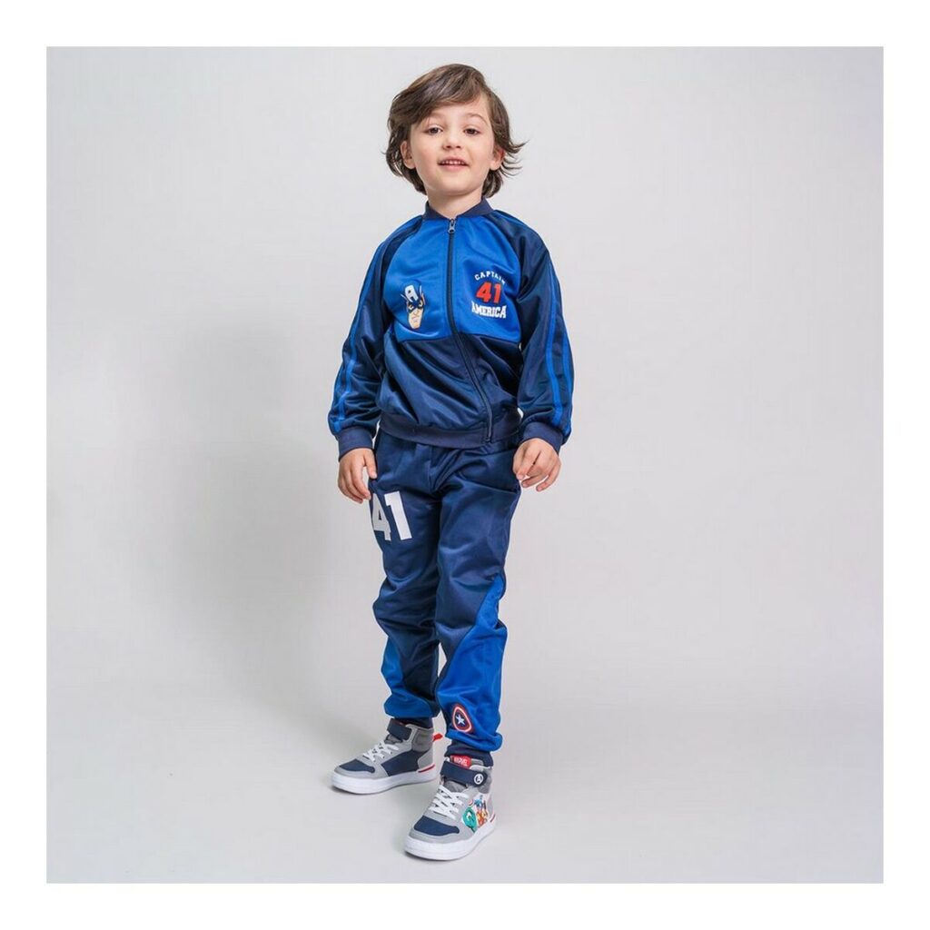 Παιδική Αθλητική Φόρμα Marvel Μπλε