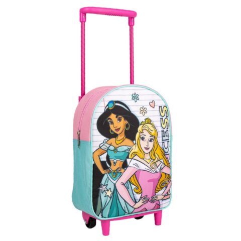 Σχολική Τσάντα με Ρόδες Princesses Disney Ροζ