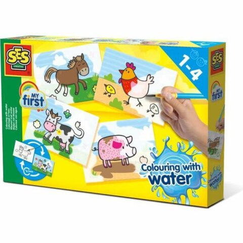 Σχέδια για ζωγραφική SES Creative Colouring with Water