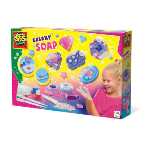 Παιχνίδι Επιστήμης SES Creative Galaxy Soap Σετ παρασκευής σαπουνιού