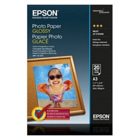 Γυαλιστερό Φωτογραφικό Χαρτί Α3 (20 φύλλα) Epson C13S042536 A3