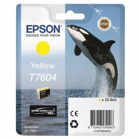 Αυθεντικό Φυσίγγιο μελάνης Epson C13T76044010 Κίτρινο