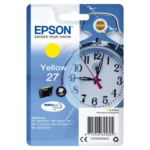 Αυθεντικό Φυσίγγιο μελάνης Epson C13T27044022 Κίτρινο