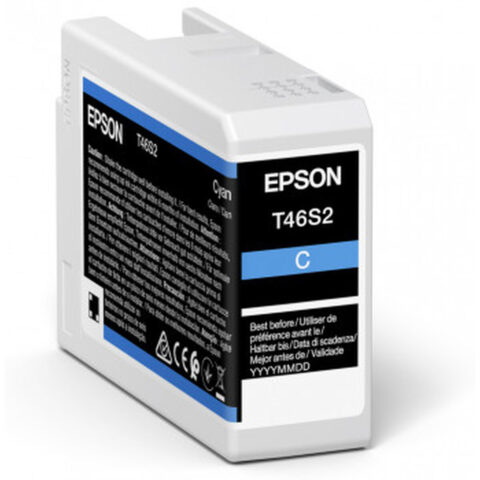 Αυθεντικό Φυσίγγιο μελάνης Epson C13T46S200 25 ml Μπλε Μαύρο Κυανό