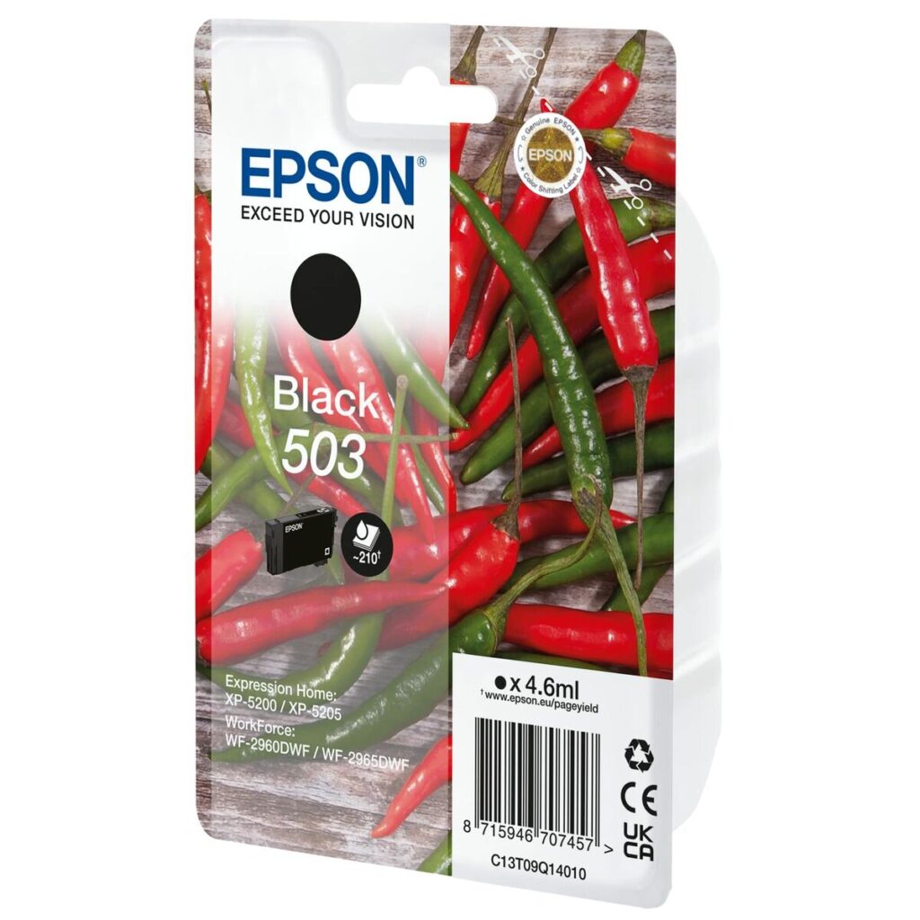 Αυθεντικό Φυσίγγιο μελάνης Epson C13T09Q14020 Μαύρο