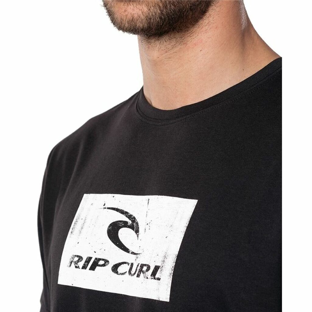 Ανδρική Μπλούζα με Κοντό Μανίκι Rip Curl Hallmark Μαύρο