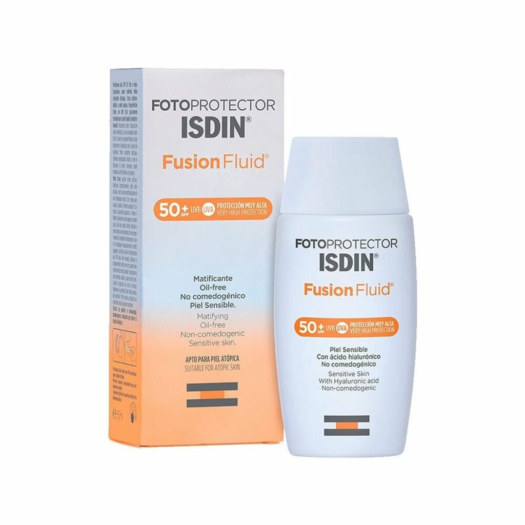 Αντιηλιακό Προσώπου Isdin Fusion Fluid 50 ml SPF 50+