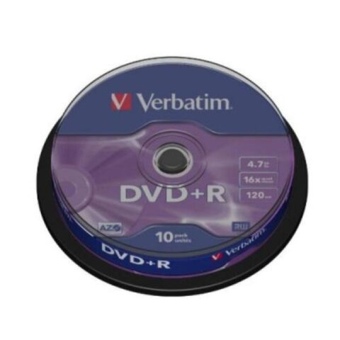 DVD + R Verbatim 43498 4.7 GB 16x 10 pcs