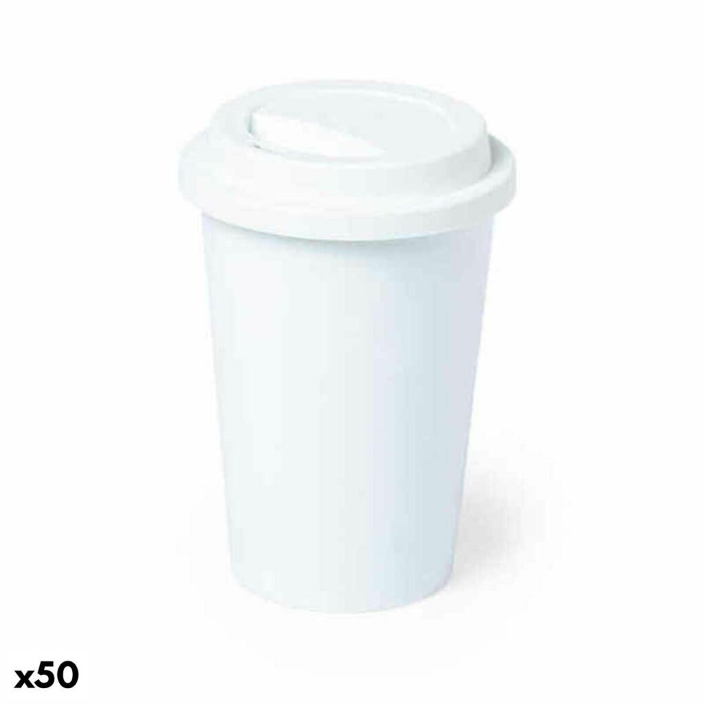 Ποτήρι Top Can Cap 146676 Λευκό 450 ml (50 Μονάδες)