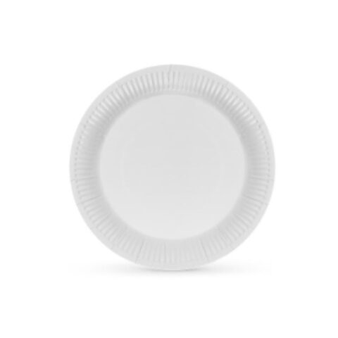 Σετ πιάτων Algon Λευκό Χαρτόνι Αναλώσιμα 18 cm 12 Μονάδες