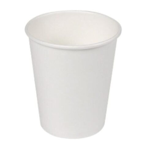 Σετ ποτηριών Algon Χαρτόνι Αναλώσιμα 250 ml Λευκό 50 Μονάδες